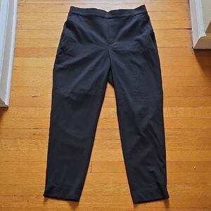 Banana Republic, Hayden Pull-On Chino Pants, Flat Front, Back Elastic Waist, 8